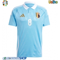 Maglie da calcio Belgio Youri Tielemans #8 Seconda Maglia Europei 2024 Manica Corta